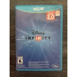 Disney Infinity 2.0 Wii U Game Complete w/ Case Disc USED